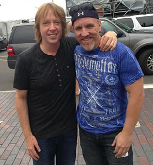 Me and Jeff Pilson