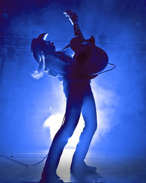 Ted Nugent - photo by James and Marilyn Brown