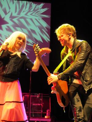 Debbie Harry & Tommy Kessler (Photo: Emma Blackband)