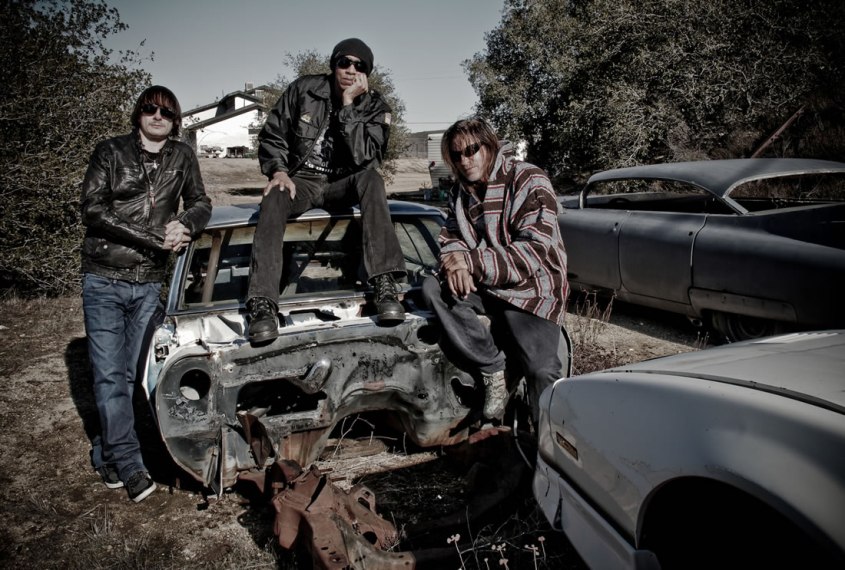 KXM (l to r: Ray Luzier, dUg Pinnick, George Lynch)