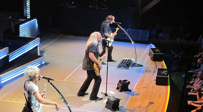 Kevin Cronin, Bruce Hall and Dave Amato deliver the goods!